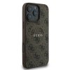 Guess GUHMP16LG4GFRW iPhone 16 Pro6.3 brązowy/brown hardcase 4G Ring Classic Logo MagSafe